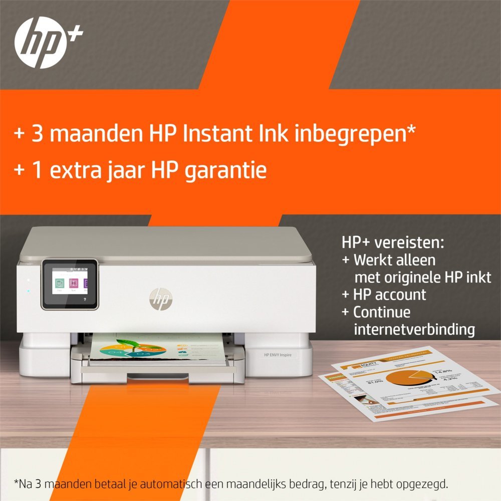 HP Inspire 7220e | All-in-One Inkjetprinter | 4800 x 1200 DPI | Wi-Fi | Kleur - Afbeelding 22