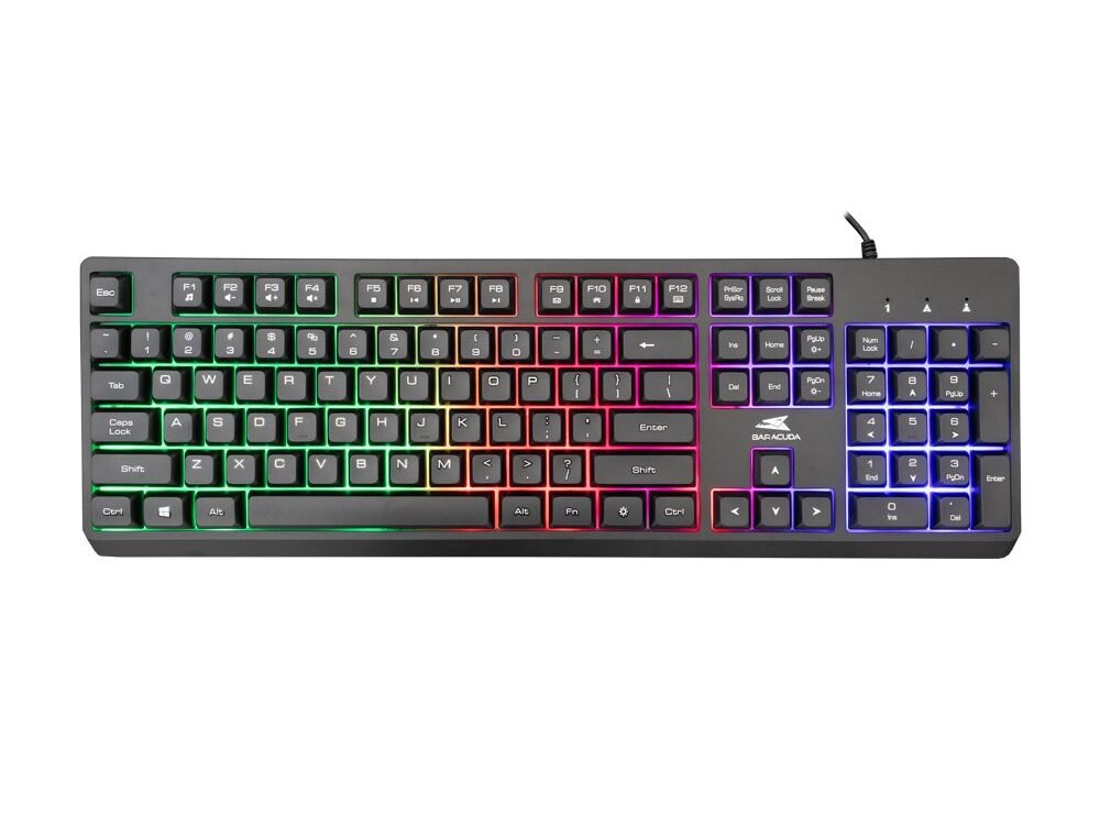 Baracuda STARFISH RGB | Bedraad Gaming Toetsenbord | QWERTY