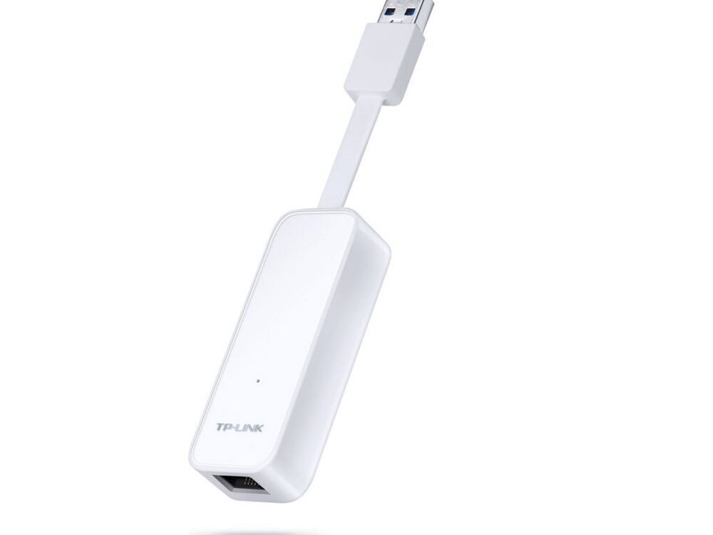 TP-Link UE300 | USB 3.0 naar Gigabit Ethernet Netwerkadapter | 1000 Mbps | Wit