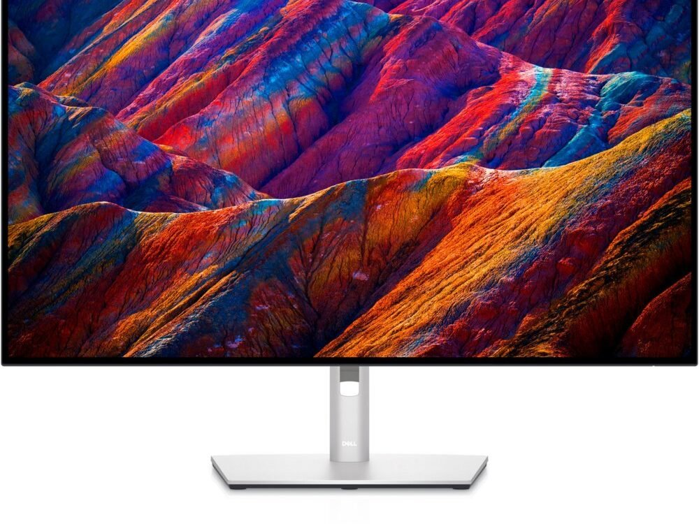 DELL UltraSharp U3223QE 32'' | 3840x2160 4K IPS Black | USB-C Hub | 60Hz | 98% DCI-P3 | 1.07B Kleuren | Professionele Monitor