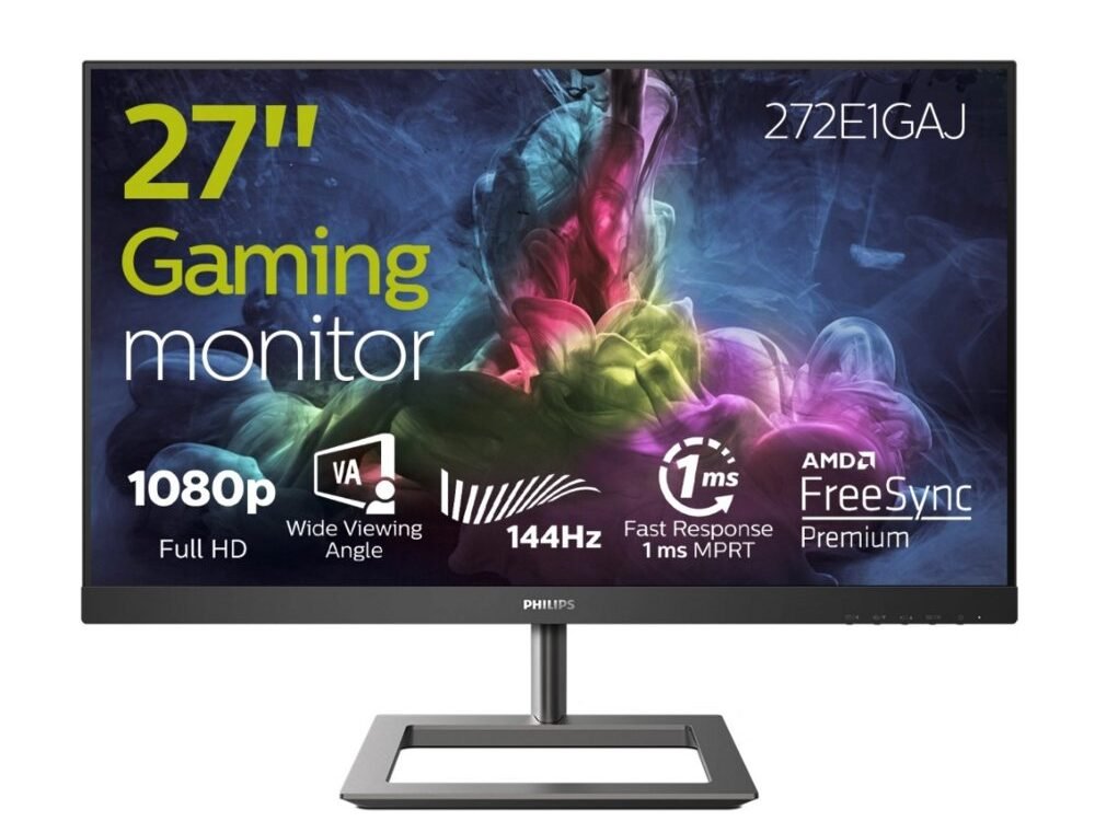 Philips E-Line 272E1GAJ 27" | 1920x1080 VA | 144Hz | Gaming Monitor