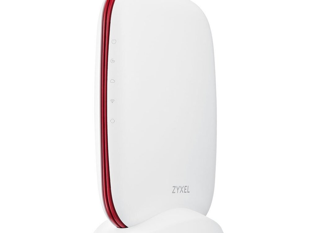 ZyXEL SCR50AXE | WiFi 6E Router (Tri-band: 2,4 GHz / 5 GHz / 6 GHz) | Gigabit Ethernet | tot ~5,4 Gbit/s