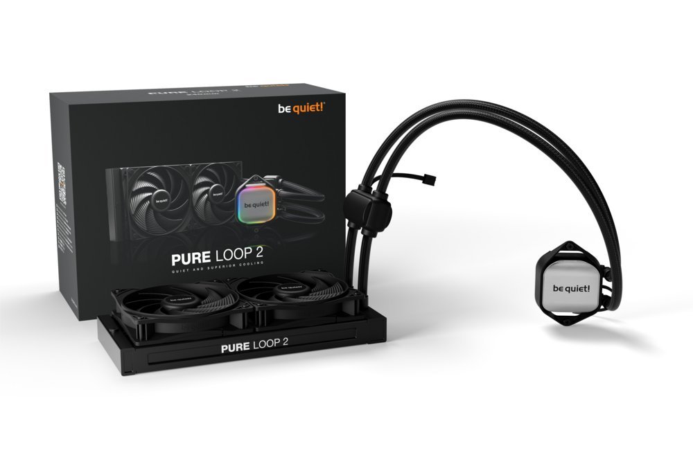 be quiet! PURE LOOP 2 240mm | All-in-One CPU Waterkoeler | Zwart - Afbeelding 3