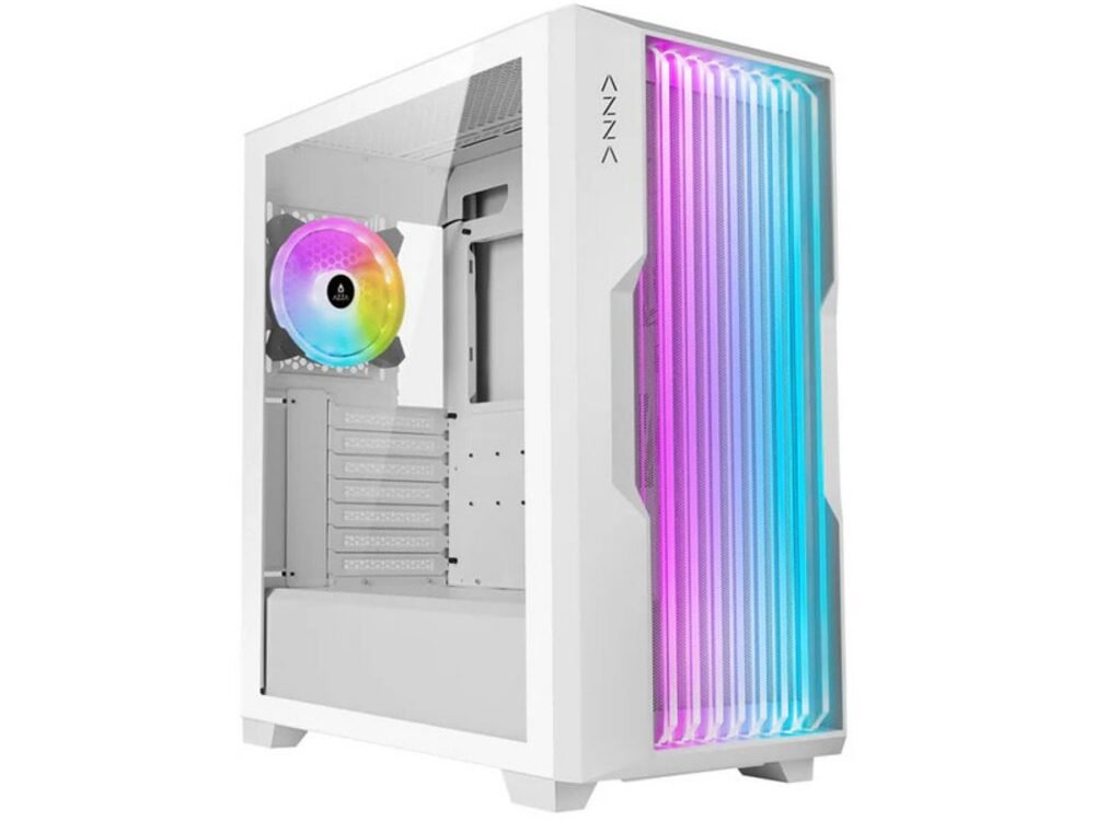 Azza Guardian 520 RGB | Midi Tower Case | Wit