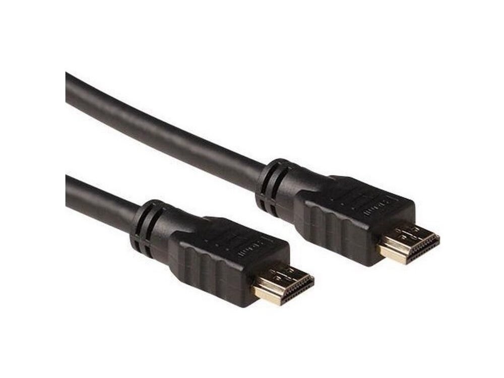 ACT AK3906 HDMI Kabel | 10 m | High Speed v2.0 | HDMI Type A naar Type A | Zwart