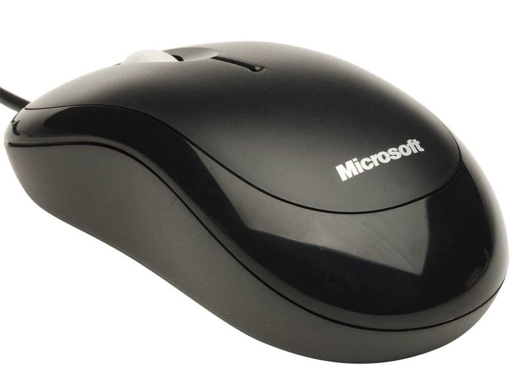 Microsoft 4YH-00007 | Bekabelde Muis | Links- en Rechtshandig | USB-A | 800 DPI | Zwart