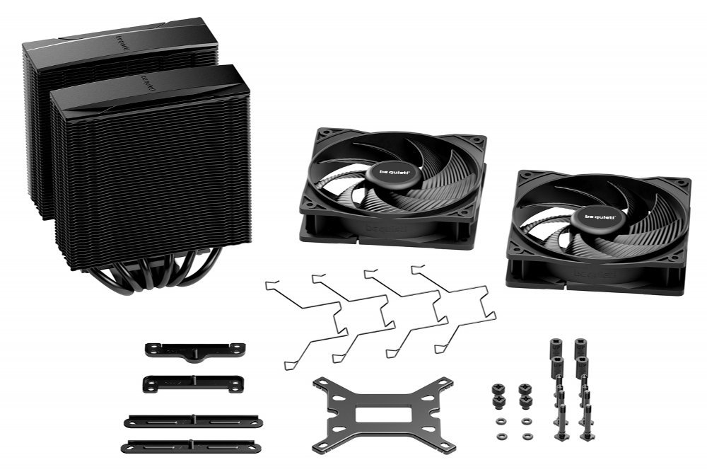 be quiet! Pure Rock Pro 3 Black | 250W TDP | 155mm Hoogte | 120mm Fans | CPU Luchtkoeler - Afbeelding 8