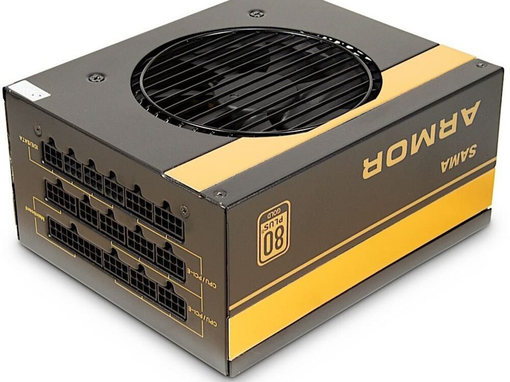 Inter-Tech SAMA FTX-850-B ARMOR | 850 Watt Gold ATX PSU | Modulair | Power Supply | Voeding