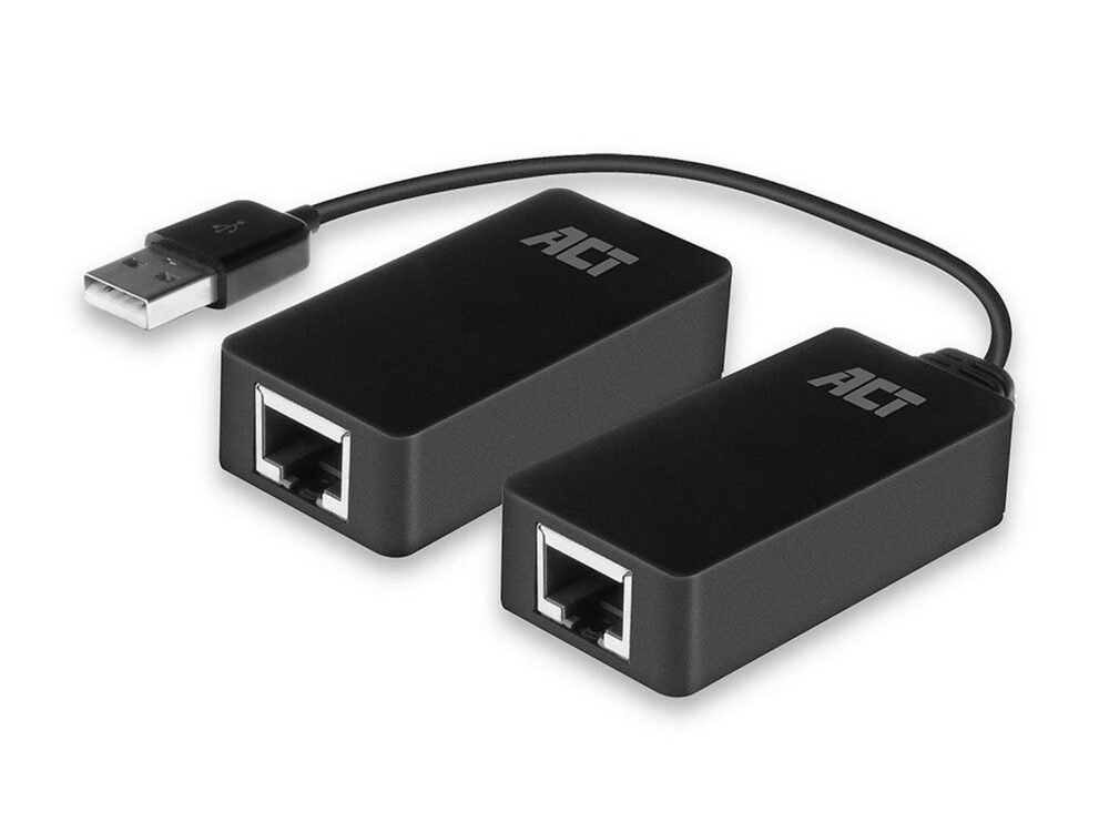 ACT AC6063 USB-extender set | Over UTP | Tot 50 meter