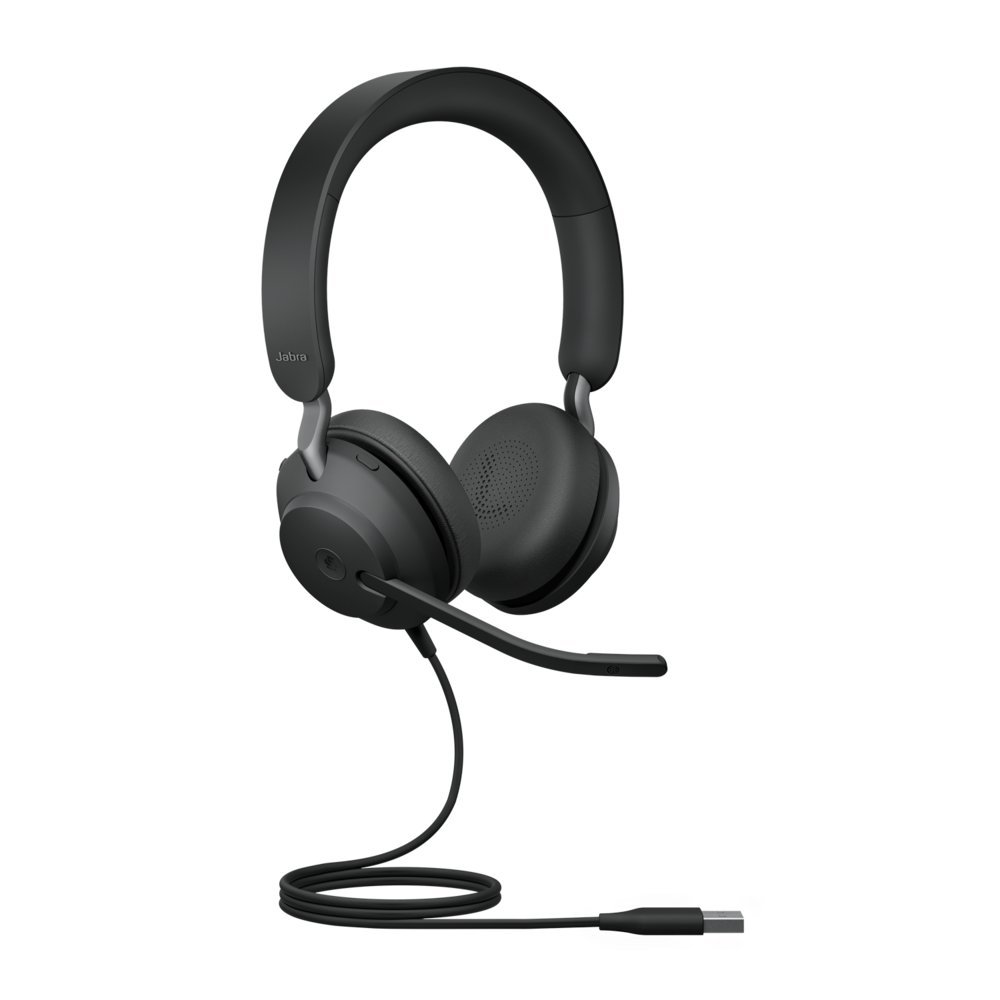 Jabra Evolve2 40SE | Bedrade On-ear headset | USB-A | Zwart - Afbeelding 3