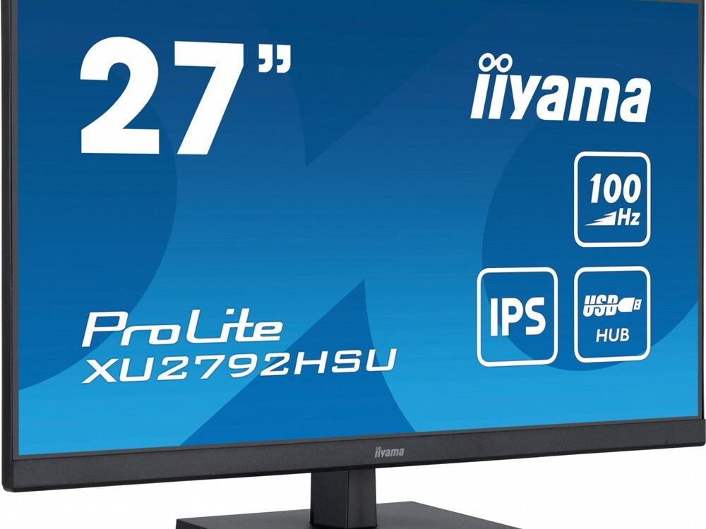 iiyama ProLite XU2792HSU-B6 27" | 1920x1080 IPS | 100Hz | USB Hub | Monitor