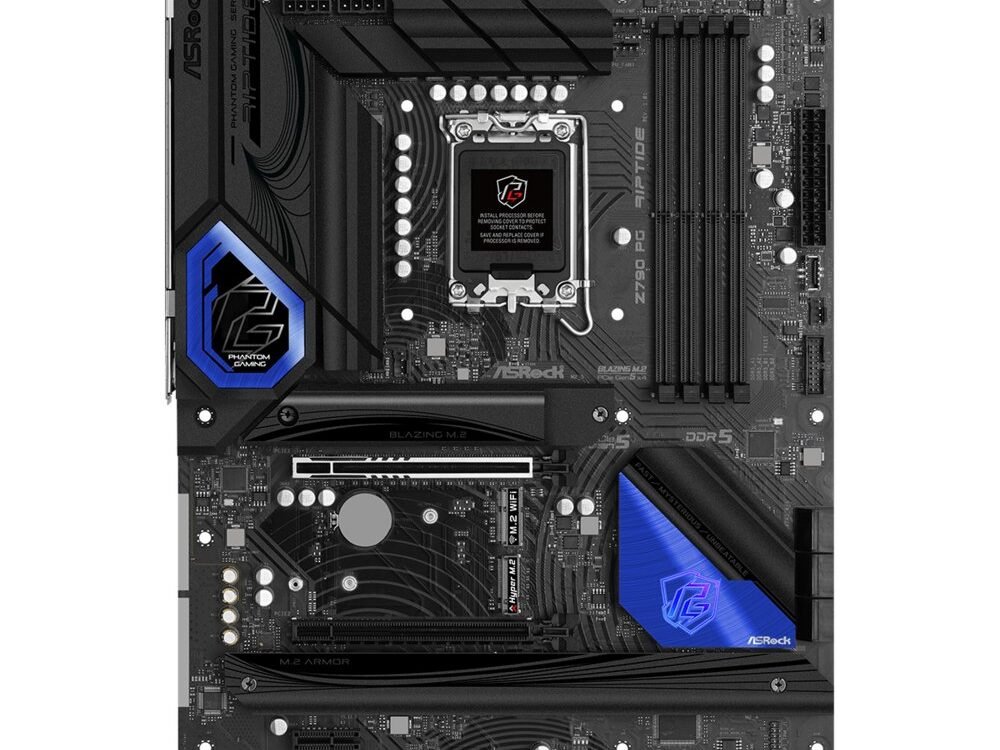 Asrock Z790 PG Riptide | Socket LGA 1700 | Intel Z790 | 4xDDR5 | ATX | Moederbord