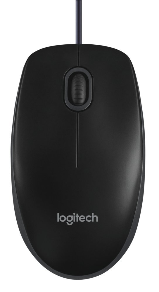 Logitech B100 | Bedrade Muis | Links- en Rechtshandig | USB-A | 800 DPI | Zwart - Afbeelding 3