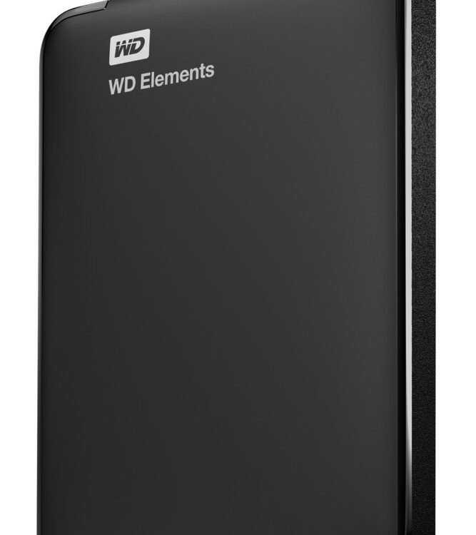 WD Elements Portable Externe Harde Schijf | 4TB | USB 3.0 | Zwart