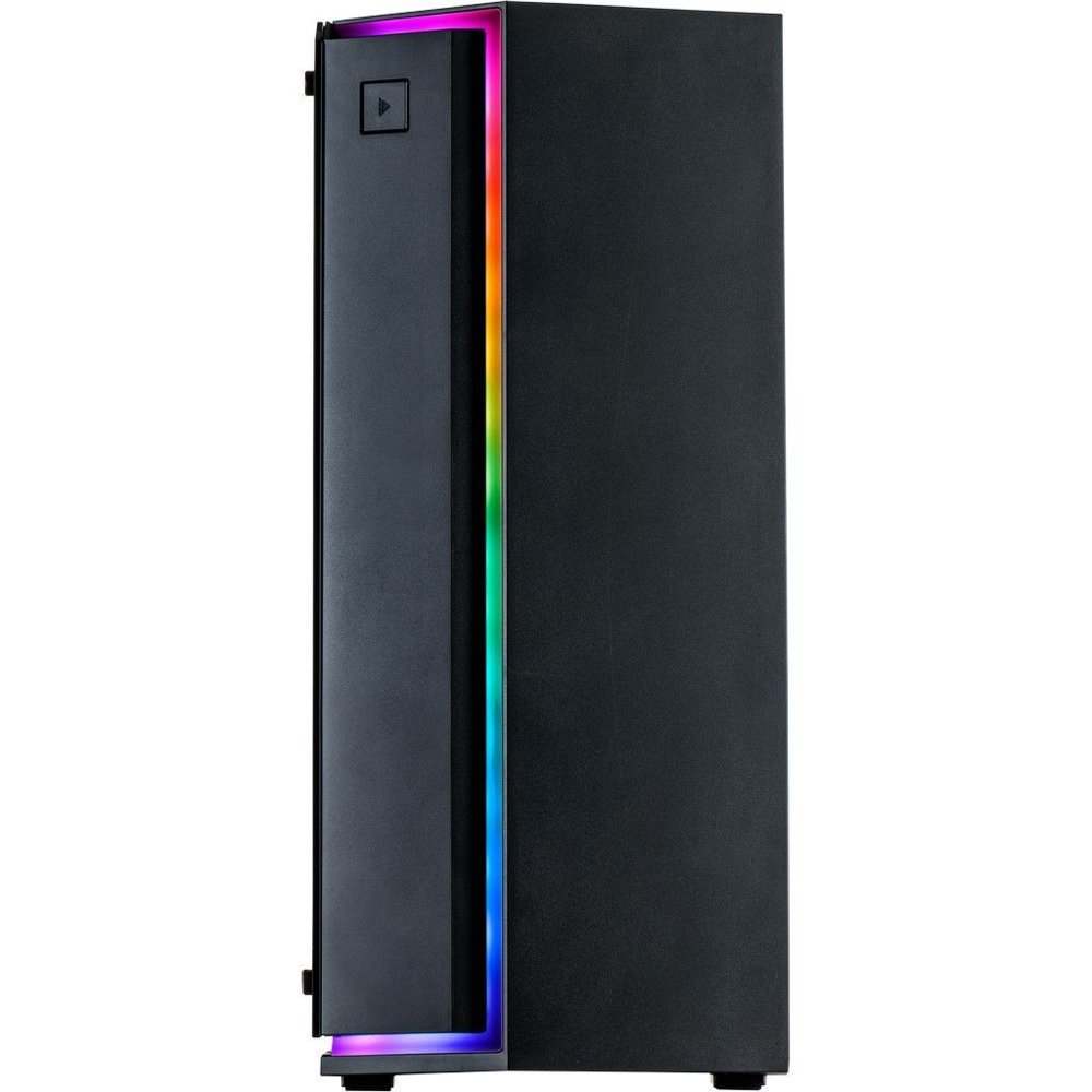 Inter-Tech S-3906 Renegade RGB | Midi Tower Case | Zwart - Afbeelding 3