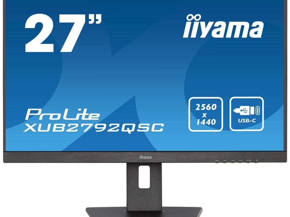 iiyama XUB2792QSC-B5 27" | 2560 x 1440 IPS | 75Hz | Monitor