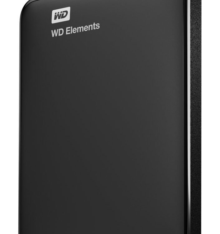 WD Elements Portable Externe Harde Schijf | 2TB | USB 3.2 | Zwart