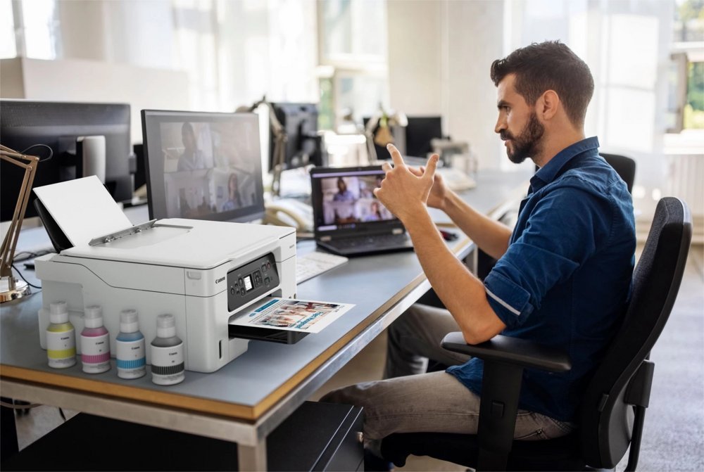 Canon MAXIFY GX3050 | All-in-One Inkjetprinter | A4 | 600 x 1200 DPI | Wi-Fi | Kleur - Afbeelding 9