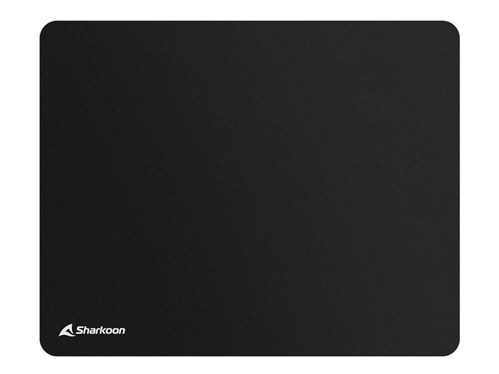 Sharkoon 1337 V2 Gaming Mat XL | Gaming-muismat | XL-formaat (444 x 355 mm) | Waterafstotend textiel | Antislip rubberen onderzijde | Zwart