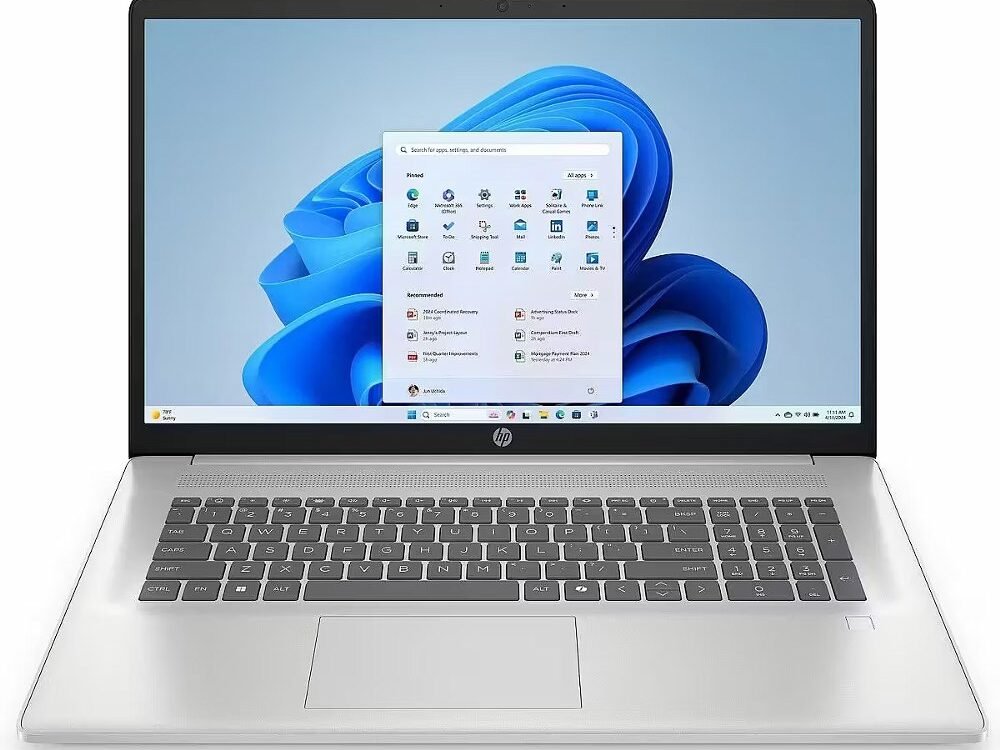 HP 17-cp2216nw | 17.3'' Full HD IPS | AMD Ryzen 5 7520U | 16GB DDR5 | 512GB SSD | W11 Home