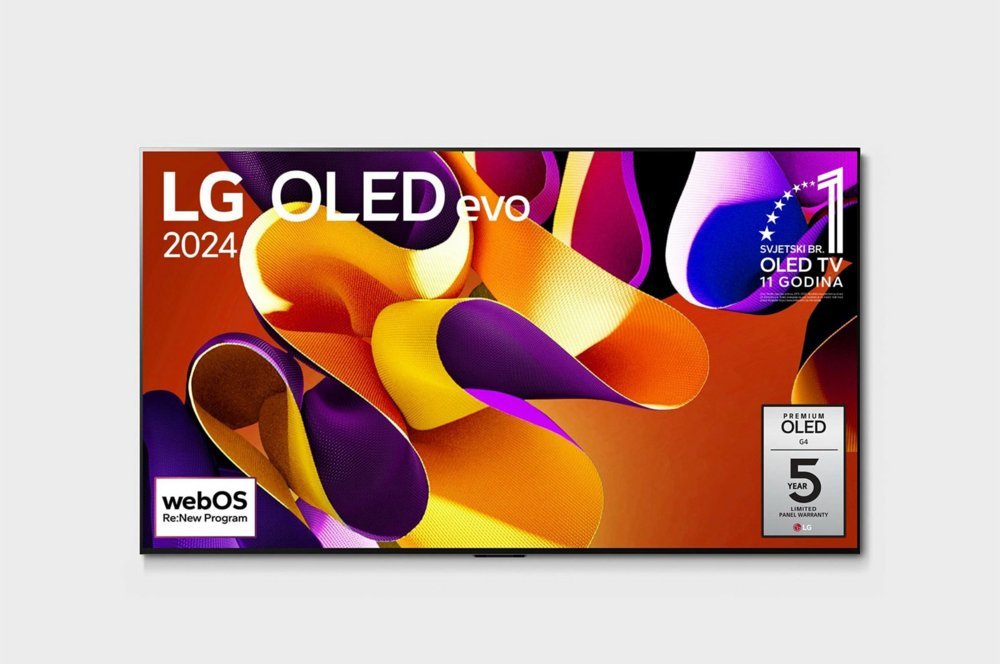 LG OLED G4 55G42LW | 55'' Ultra HD 4K | OLED Smart TV | Wifi | WebOS | Dolby Vision | 144Hz