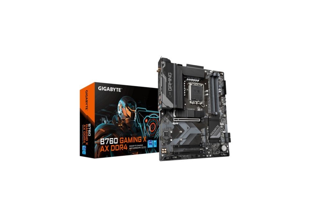 Gigabyte B760 GAMING X AX DDR4 | Socket LGA 1700 | Intel B760 | 4xDDR4 | ATX | Moederbord
