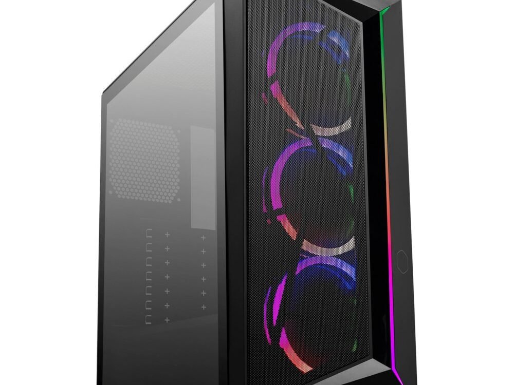 Cooler Master CMP 510 RGB | Midi Tower Case | Zwart