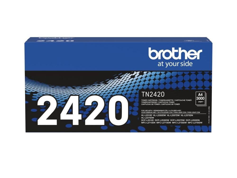 Brother TN-2420 Tonercartridge | Origineel | Zwart | Capaciteit: 3000 Pagina's