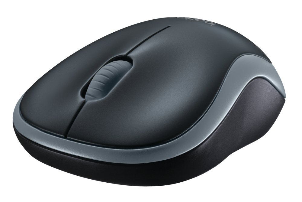 Logitech M185 | Draadloze Muis | Links- en Rechtshandig | RF | 4000 DPI | Swift Grey - Afbeelding 3