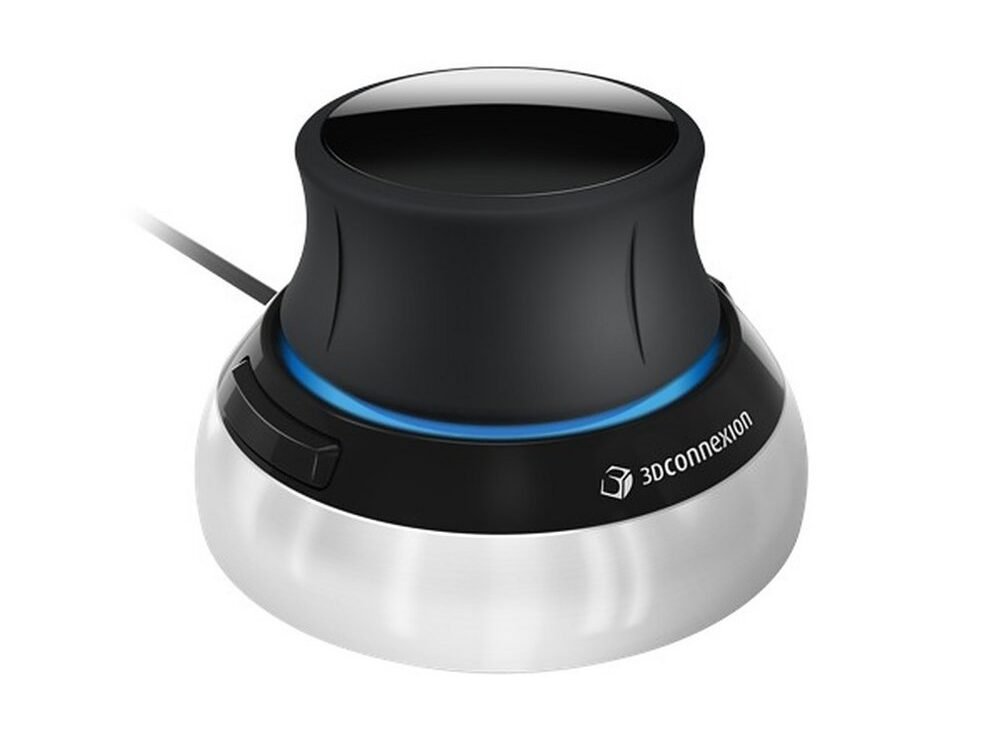 3Dconnexion SpaceMouse | Bedrade Muis | USB-A | 3D-Tracker | Zwart/Zilver