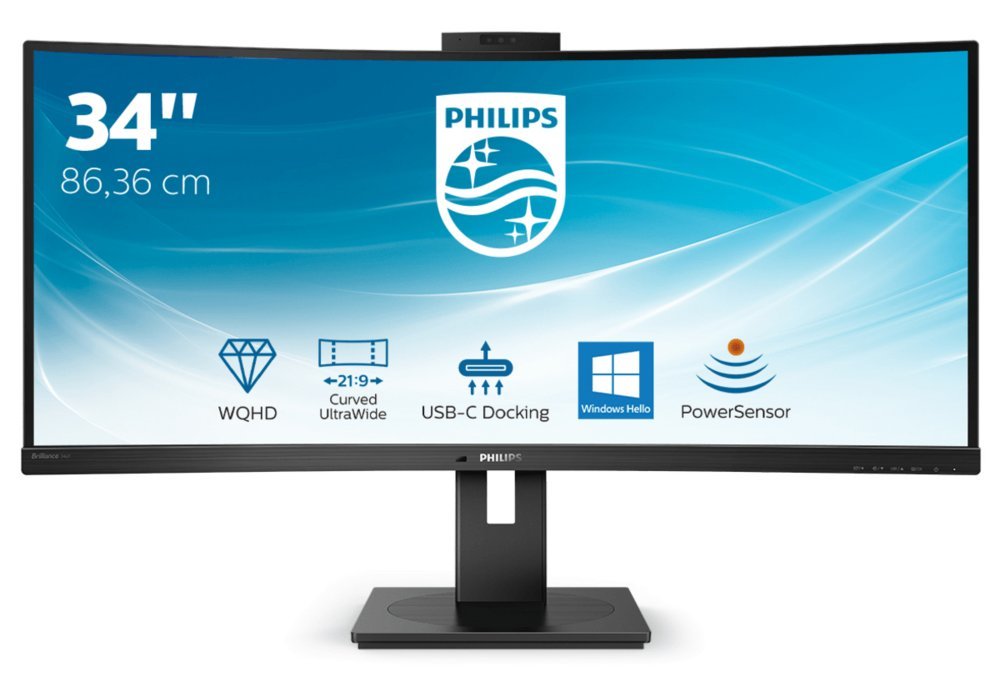 Philips Brilliance 346P1CRH/00 34" | 3440x1440 VA | 100Hz | Ultrawide Monitor