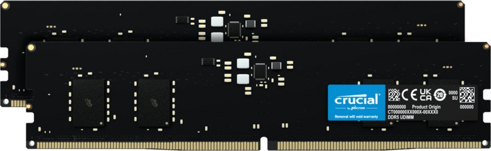 Crucial CT2K8G48C40U5 | 16GB 2x8GB DDR5 | 4800MHz | DIMM | Geheugenkit