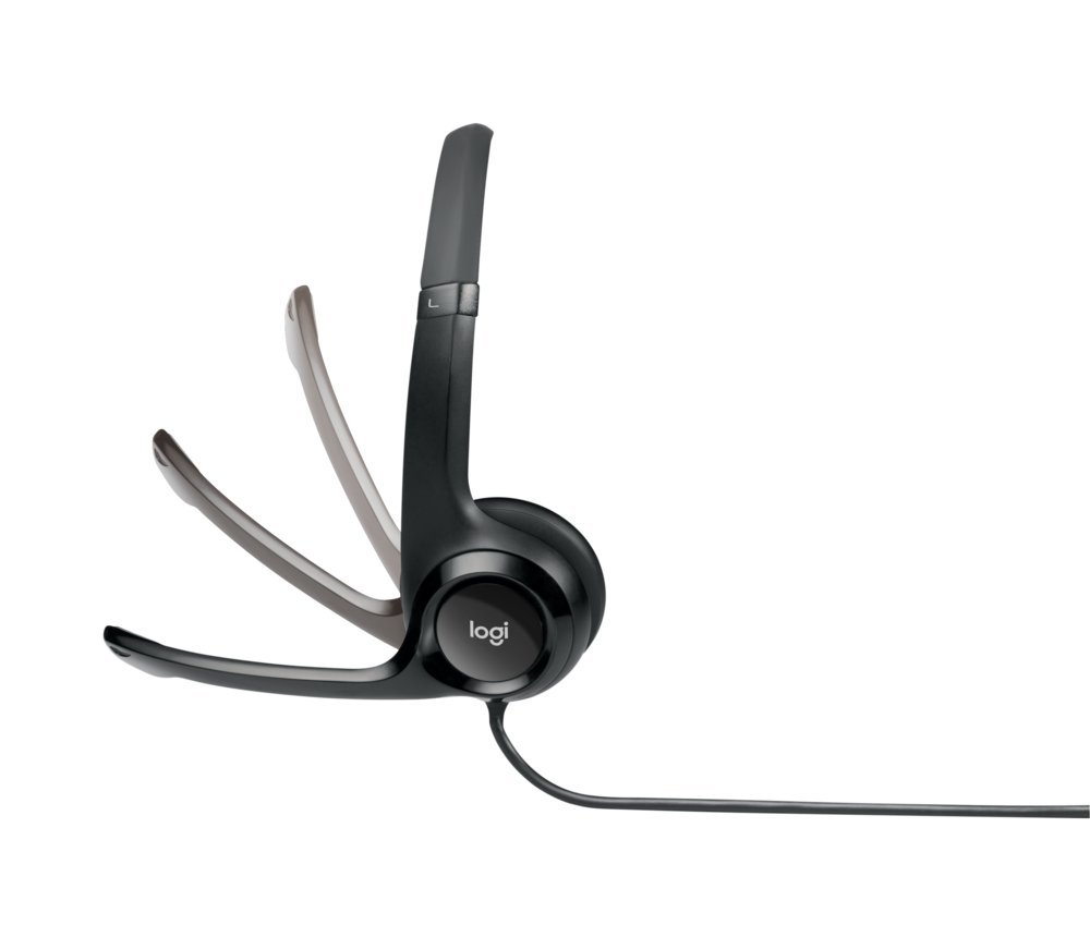 Logitech H390 | Bedrade On-ear Headset USB-A | Zwart - Afbeelding 4