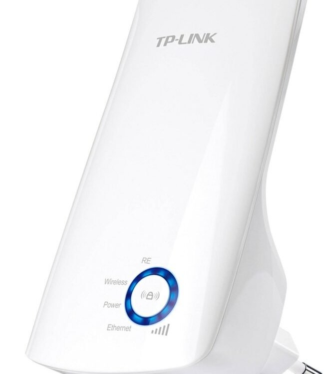 TP-Link TL-WA850RE | Wi-Fi 4 Range Extender | Single-band | 300 Mbps | 10/100 Mbps Ethernet | Wit