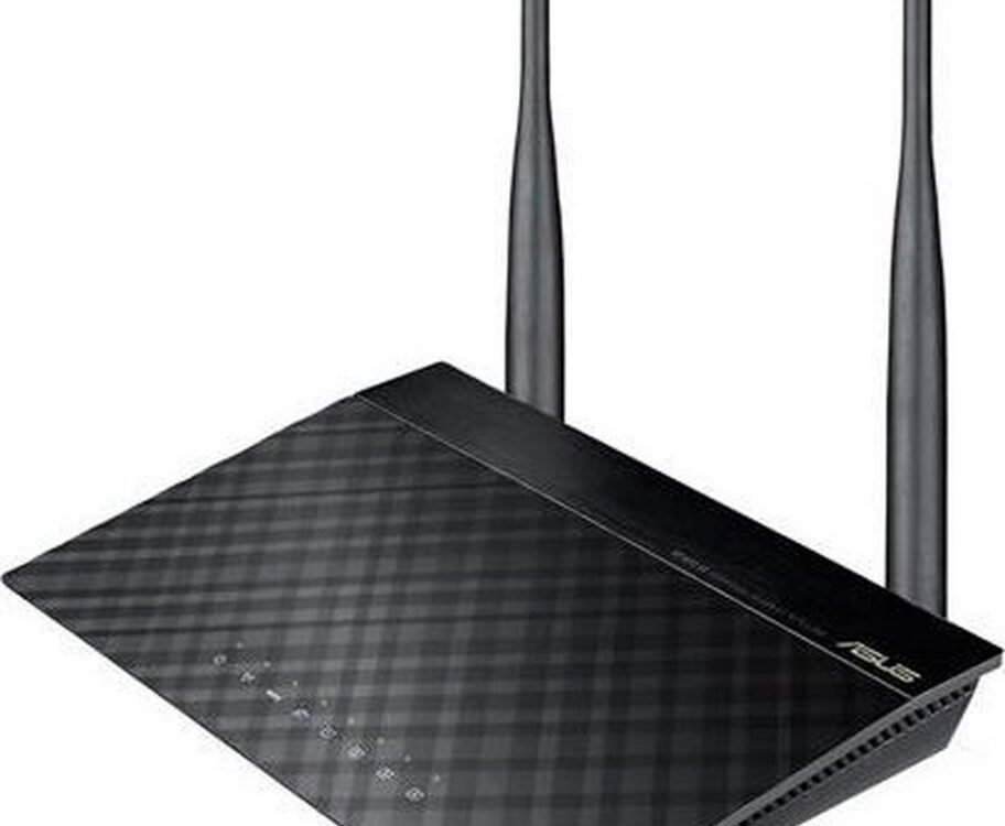 ASUS RT-N12LX | Draadloze Router | WiFi 4 (802.11n) | Fast Ethernet | Zwart