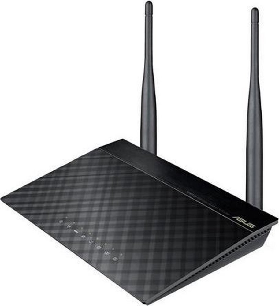 ASUS RT-N12LX | Draadloze Router | WiFi 4 (802.11n) | Fast Ethernet | Zwart