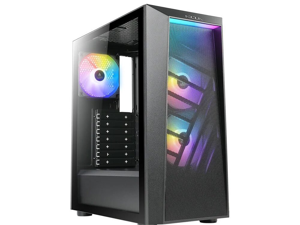 Case Azza Sentinel | Midi Tower | RGB | Zwart