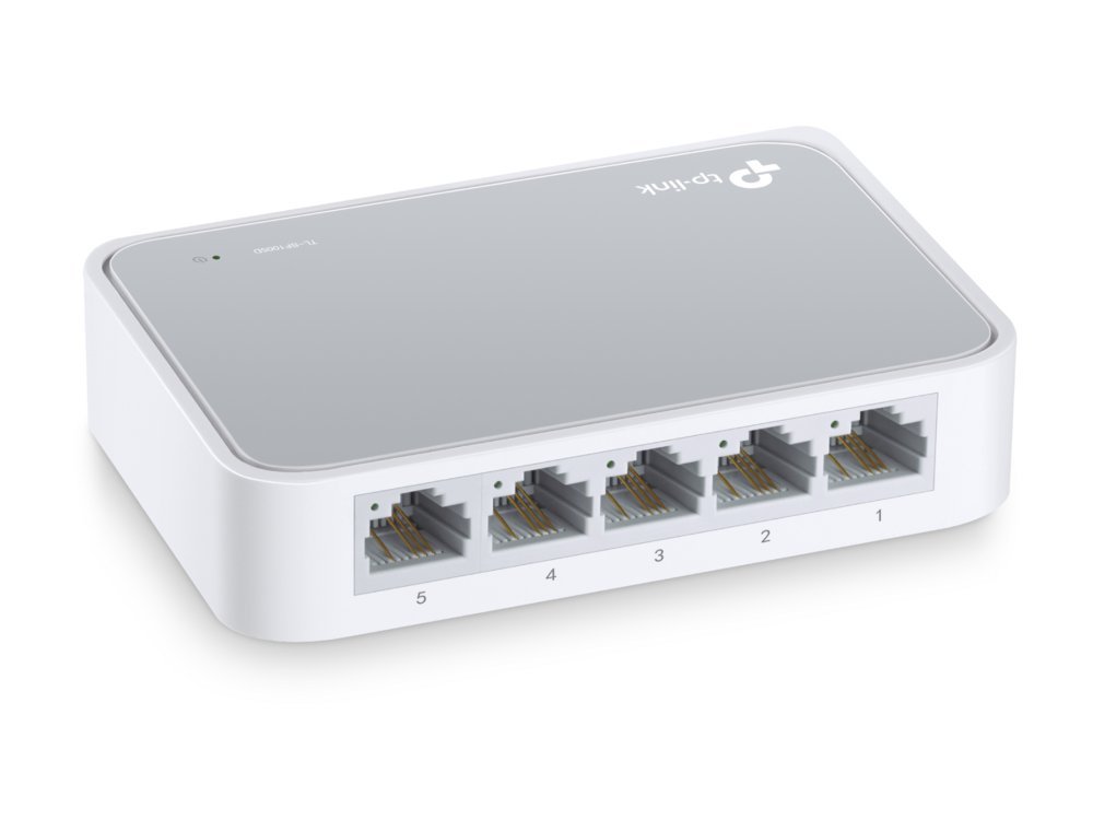 TP-Link TL-SF1005D | Unmanaged Switch | 5-poorts Fast Ethernet (10/100 Mbps) | Wit - Afbeelding 7