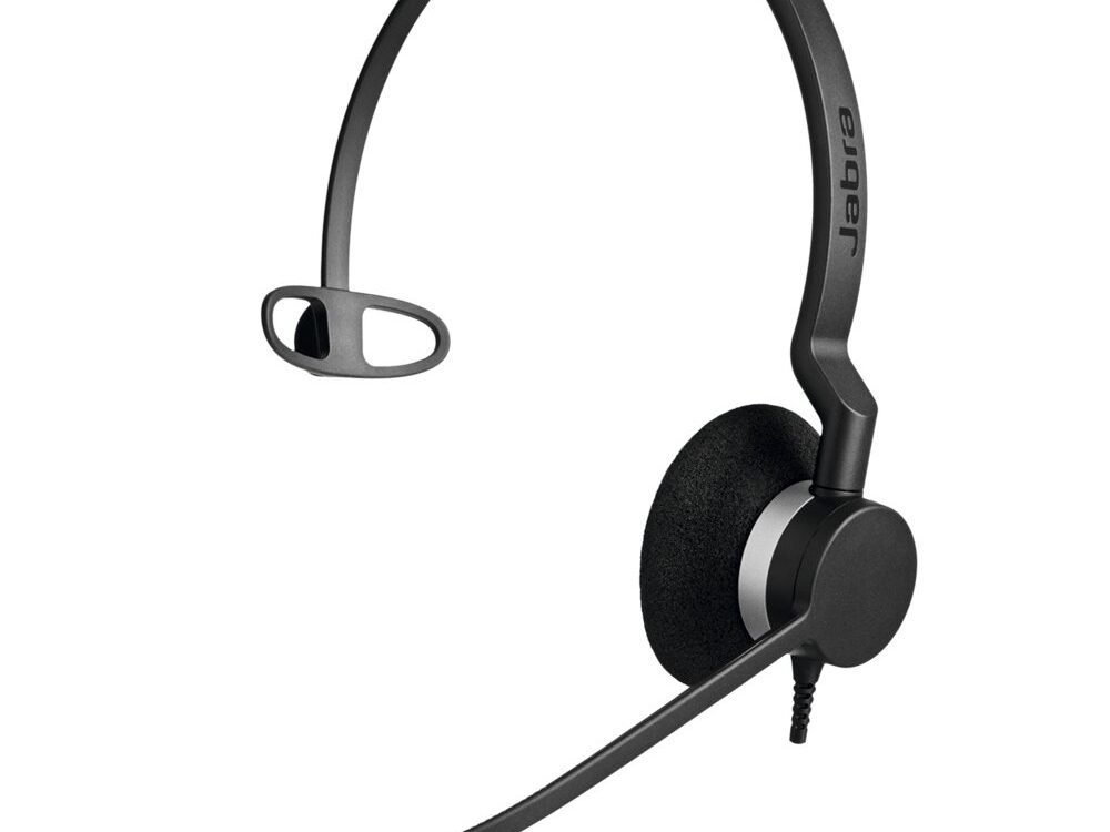 Jabra BIZ 2300 | Bedrade On-ear Headset USB-A | Microsoft Lync Mono | Zwart