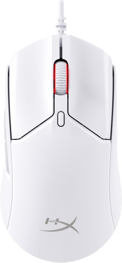 HyperX Pulsefire Haste 2 | Bedrade Gaming Muis | Rechtshandig | USB-A | 26000 DPI | Wit