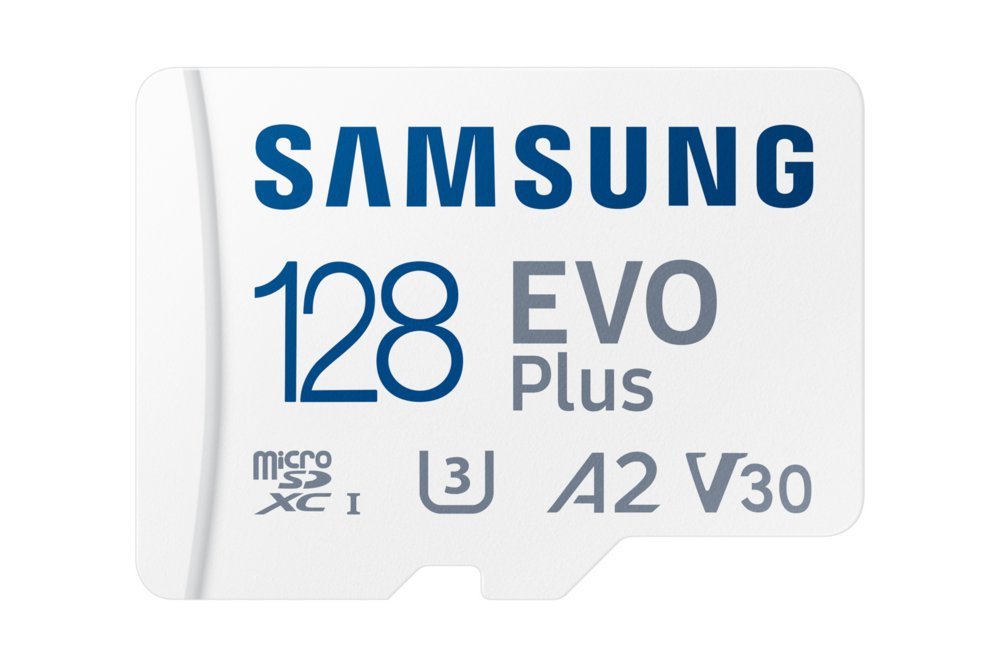 Samsung EVO Plus | MicroSDXC | 128GB | Class 10 | UHS-I U3 | Betrouwbare Opslag