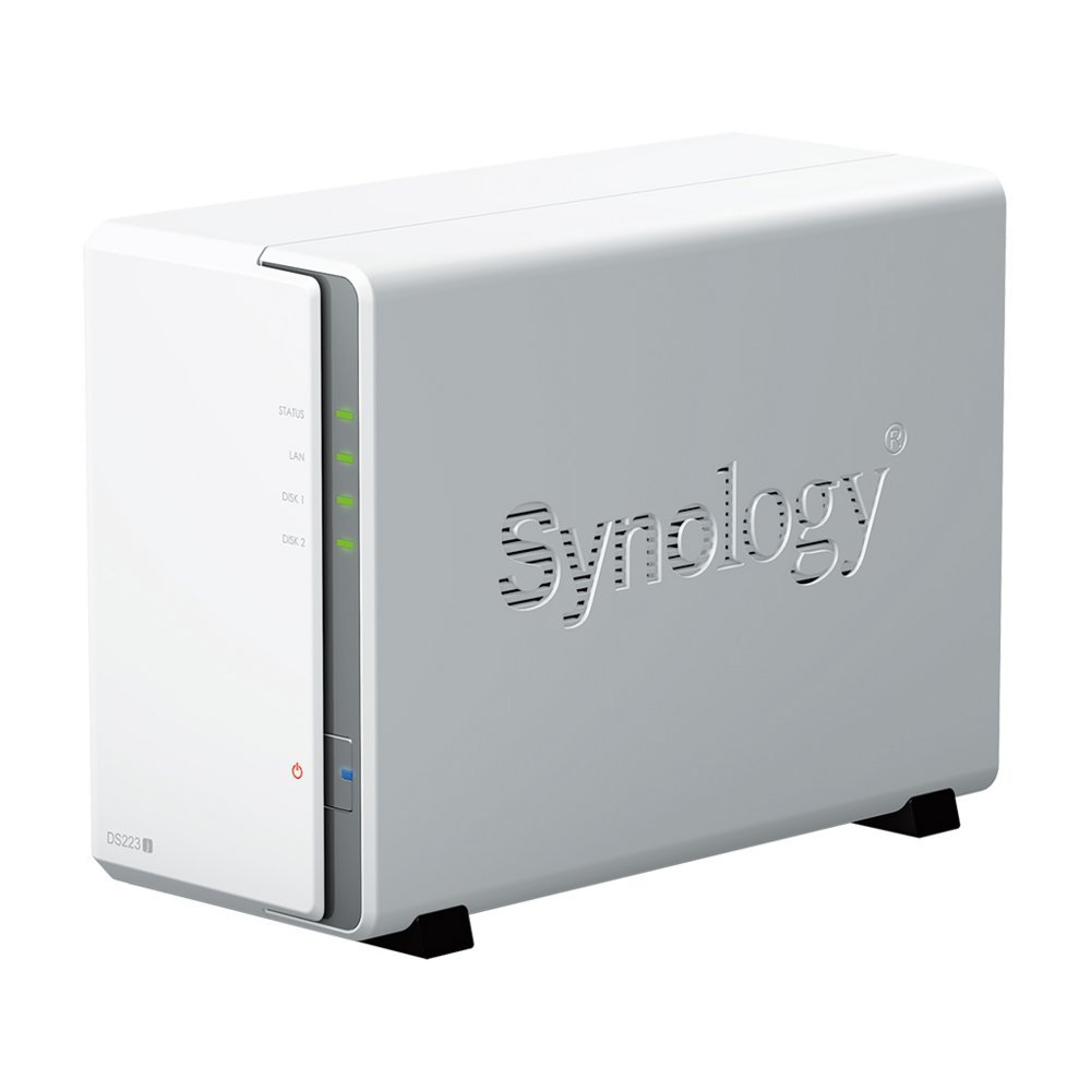 Synology DiskStation DS223j NAS | 2 Drive Bays | 1x Gigabit Ethernet | Wit - Afbeelding 3