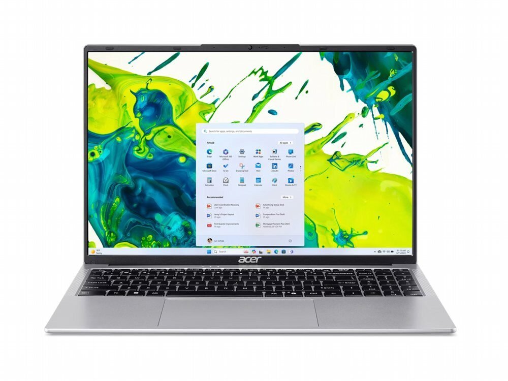 Acer Aspire Lite | 16.1" WUXGA IPS | Intel Core i3-1305U | 8GB DDR5 | 512GB SSD | W11 Professional