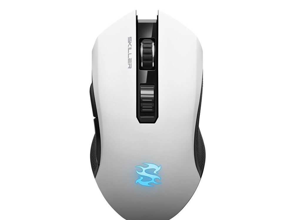 Sharkoon Skiller SGM3 | Draadloze Gaming Muis | Rechtshandig | RF + USB-A | 6000 DPI | Zwart