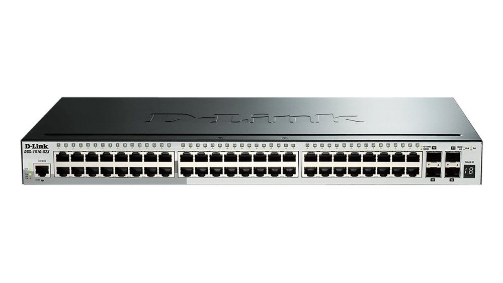 D-Link DGS-1510-20/E | 16-poorts Gigabit L2/L3 Smart Managed Switch | 2x SFP | 2x 10G SFP+ | 76 Gbps switchingcapaciteit | Rackmount 1U | Grijs - Afbeelding 4