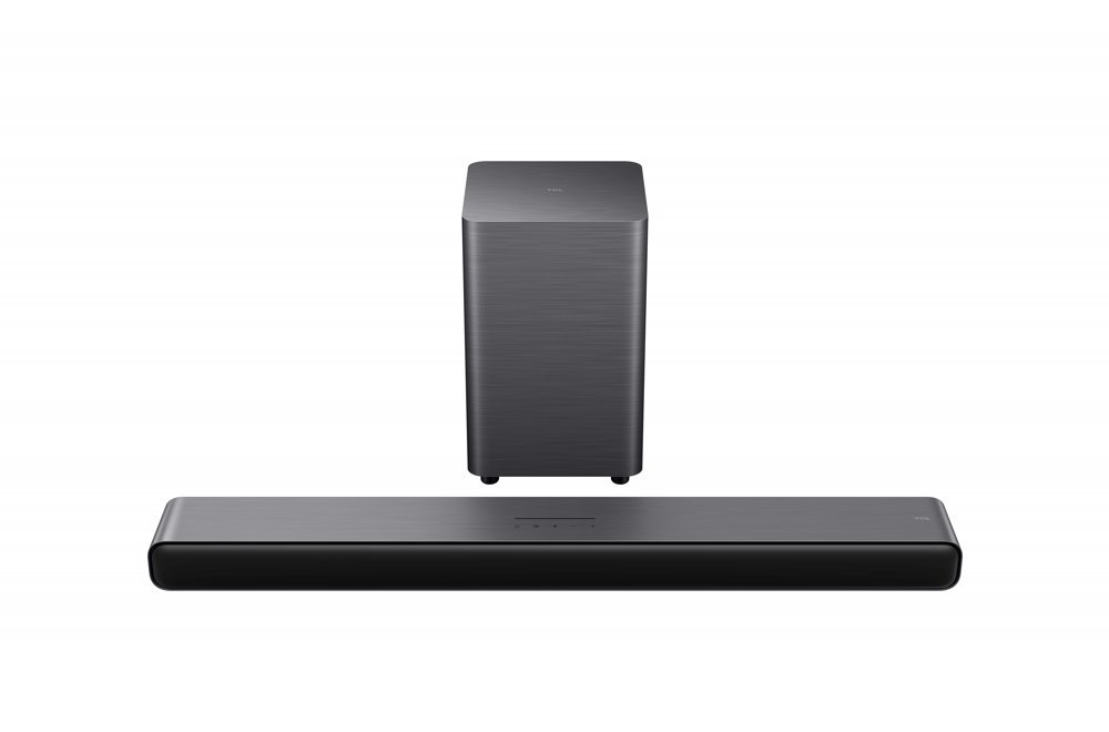 TCL S55HE Titanium Soundbar | 2.1-kanaals | Zwart