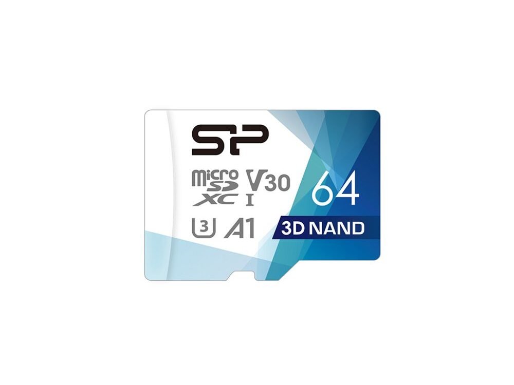 Silicon Power Superior Pro | MicroSDXC | 64GB | Class 10 | UHS-III U3