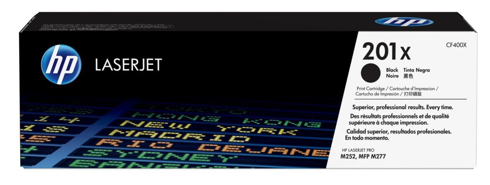 HP 201X (CF400X) | Tonercartridge | Origineel | Zwart | Hoge capaciteit | LaserJet