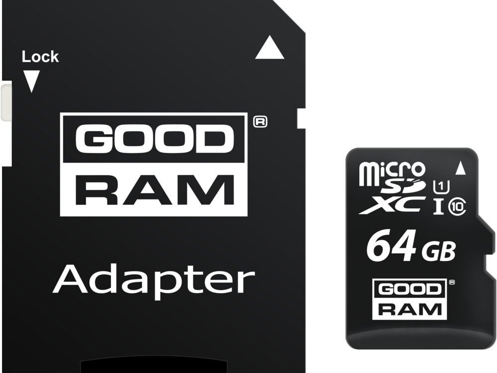Goodram M1AA | MicroSDXC | 64GB | Class 10 | UHS-I U1