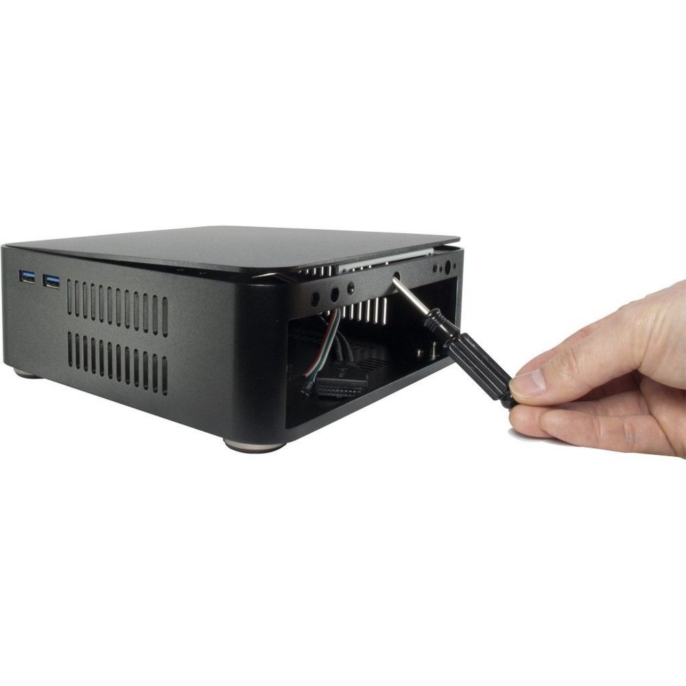 Inter-Tech ITX A60 | Mini-ITX Case | 60 Watt Voeding | Zwart - Afbeelding 11